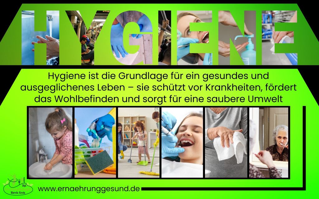 Hygiene fördert Gesundheit und Lebensqualität im Alltag.