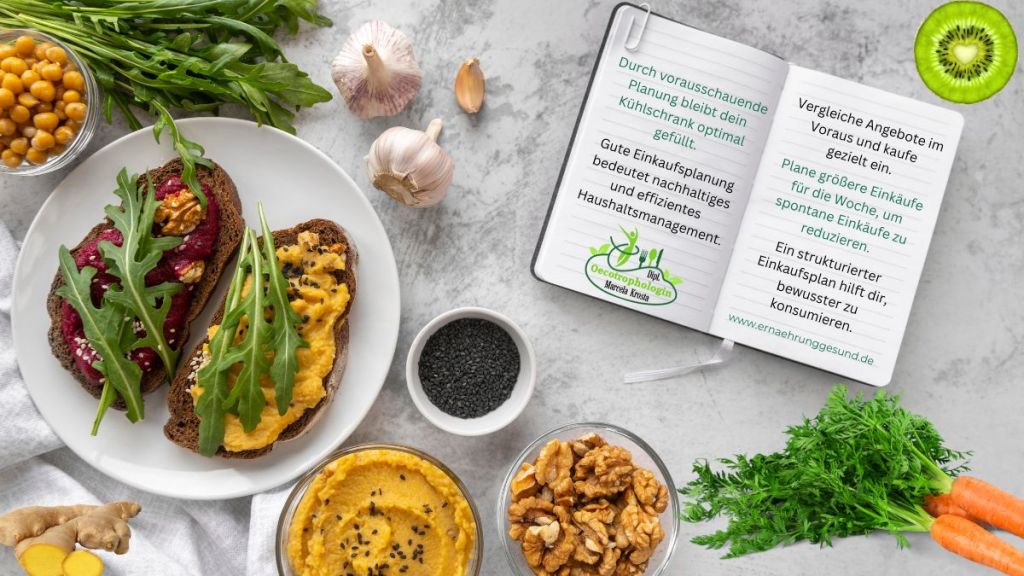 Mit guter Planung wird nachhaltige Ernährung und Haushaltsführung leicht umsetzbar