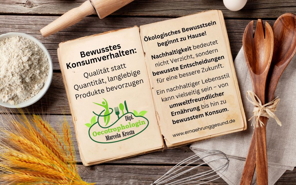 Jede bewusste Entscheidung trägt zu einer umweltfreundlicheren Welt bei.