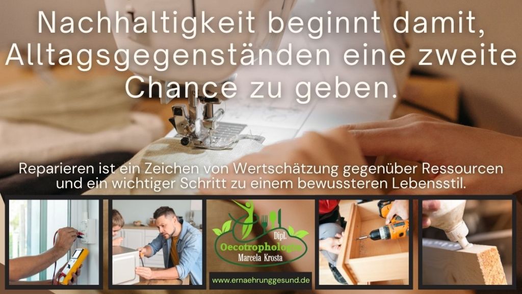 Alten Dingen eine zweite Chance zu geben, spart Ressourcen
